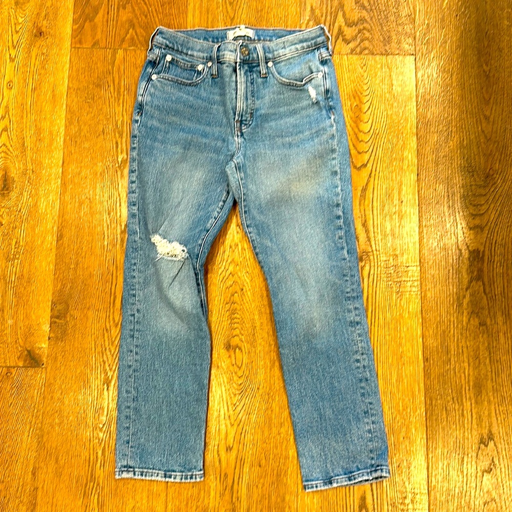 Madewell Middle -Rise Perfect Vintage Jeans size 27 petite
